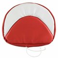 Aftermarket 18" Red & White Seat Cover SEN10-0098